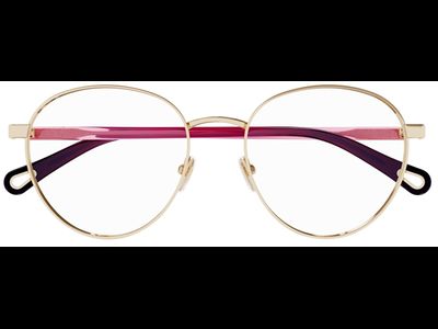 Chloé Brille Damen Chloé CH0269O 53 Gold Ansicht 2