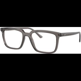 Ray-Ban Brille Alain 0RX7239 8257, Dunkelgrau glänzend - MEDIUM