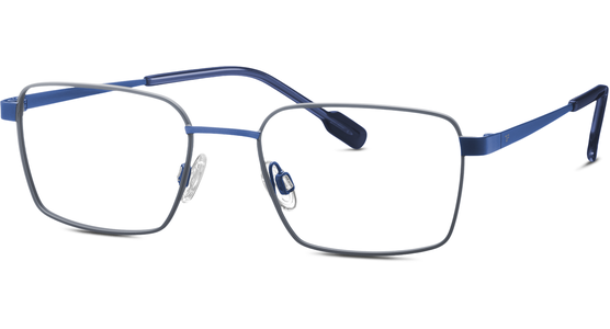 Titanflex Kids 830144 45 73 - Kinderbrille - Fassung: Blau, Metall, Vollrand, Rechteck - Ansicht 2