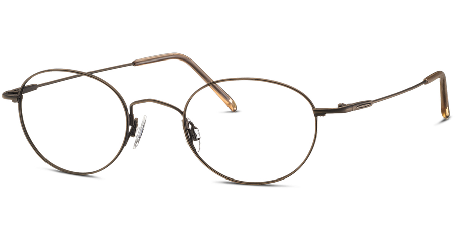Titanflex Brille 3666 47 60 Herren Braun Metall