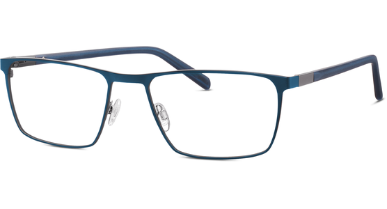 Freigeist 862049 61 70 Brille Herren Fassung: Blau, Metall, Rechteckig - Ansicht 2
