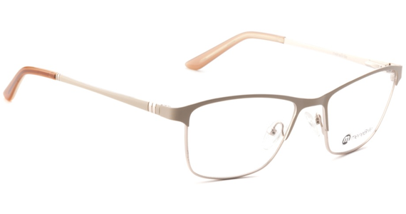 meineBrille 04-87020-02, Gold/Creme Matt rechts - Ansicht 4