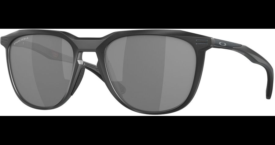 Oakley Thurso OO9286 928601 - Sonnenbrille Herren - Fassung: Schwarz, Kunststoff, Rund - Glasfarbe: Grau