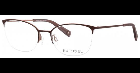 Brendel 902422 52 50 Halbrand Brille Damen Rot Metall - Ansicht 2