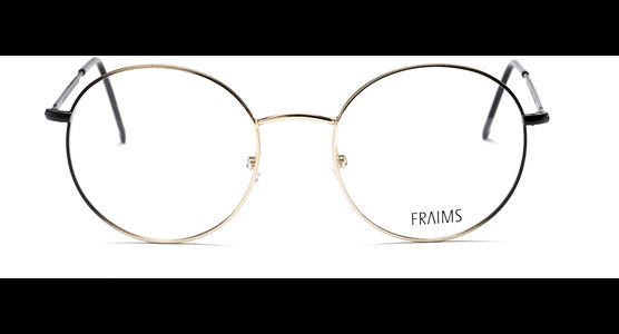 Brille Fraims 03-97170-03 Celine, Schwarz Matt Gold Frontansicht - Ansicht 5