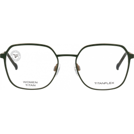 Titanflex Brille 826030 53 40 Damen Grün Metall