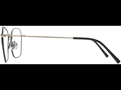 FRAIMS Brille Damen FRAIMS 03-15020-01 Kylie, Schwarz/Gold Ansicht 3