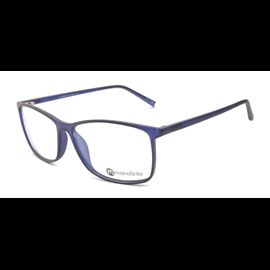 meineBrille 04-69020-01, Blau Matt Kunststoff Brille