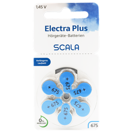 Scala Hörgerätebatterien Electra plus 675 (60 Stk.)