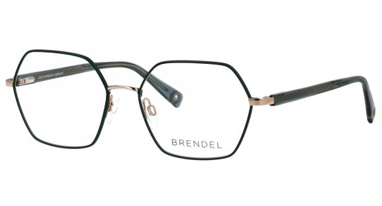 Brendel 902435 54 40 Quadratisch Brille Damen Grün, Metall - Ansicht 2