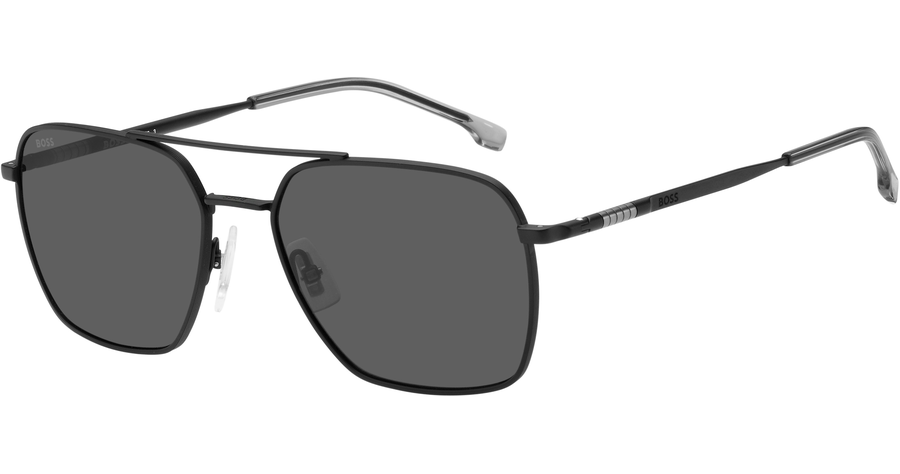 HUGO BOSS BOSS 1414/S - Sonnenbrille Herren - Fassung: Schwarz, Metall