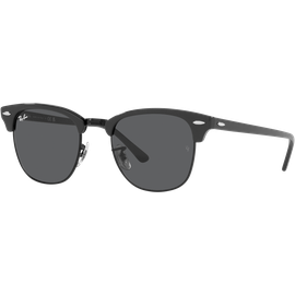 Ray-Ban Clubmaster Classic RB3016 1367B1 black Sonnenbrille Unisex Fassung Grau Kunststoff Eckig Glasfarbe Grau