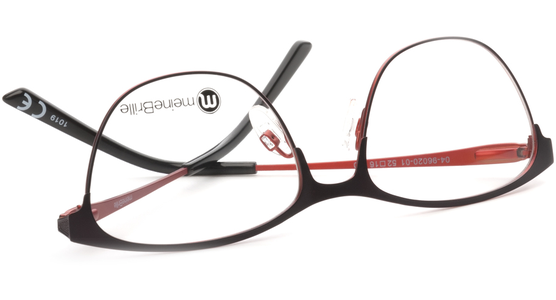 meineBrille 04-96020-01, Brombeere/Orange Matt umgedreht - Ansicht 7