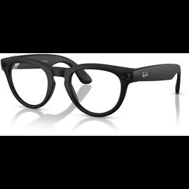  Ray-Ban Meta Headliner RW4009 601S1Z 50 Matt Schwarz selbsttönende Gläser Grau (Gen 1)