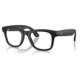  Ray-Ban Meta Wayfarer RW4006 601S1M 50 Matt Schwarz selbsttönende Gläser Graphit Grün (Gen 1)