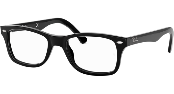 Ray-Ban Brille RX5228 2000 schwarz rechteckig vollrand - Ansicht 2