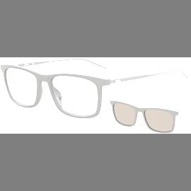 HUGO BOSS BOSS 1150/CS  FRE MATT Grau Brille mit Sonnenclip