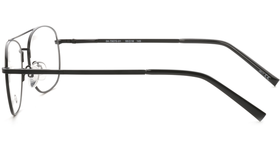 meineBrille 04-79070-01, Schwarz Matt - Ansicht 5