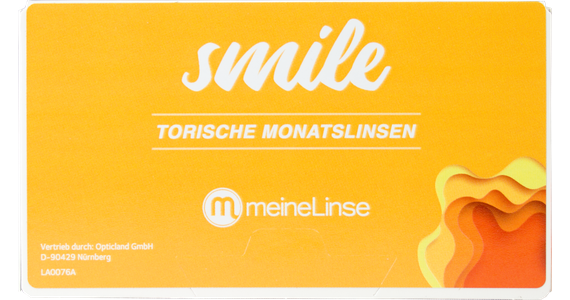 meineLinse smile torische Monatslinsen 3er Kontaktlinsen - Ansicht 2