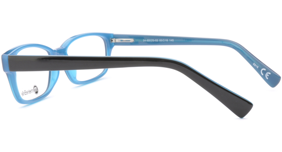 meineBrille 04-69170-02, Schwarz/Blau seite - Ansicht 5