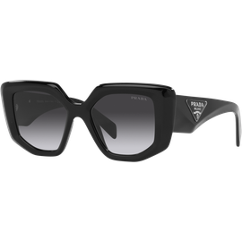 Prada PR 14ZS 1AB09S Sonnenbrille Schwarz Damen