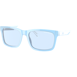 Emporio Armani EA4224 609280 - Sonnenbrille Herren - Fassung: Blau, Kunststoff, Rechteck - Glasfarbe: Blau