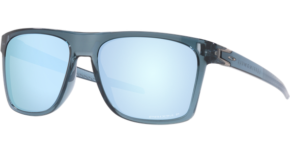 Oakley Leffingwell OO9100 910005 - Sonnenbrille Herren - Fassung: Blau, Kunststoff, Rechteck - Glasfarbe: Blau - Ansicht 2