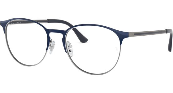 Ray-Ban Brille RX6375 2981 Blau Panto - Ansicht 2