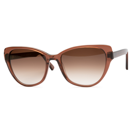 FRAIMS 13-08030-02 Alanis, Braun Transparent glänzend Cateye Sonnenbrille
