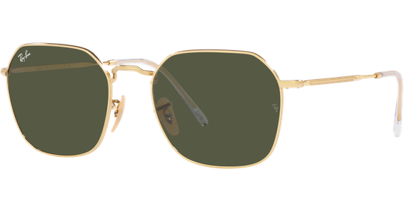 Ray-Ban Jim RB3694 001/31 Glänzendes Gold/Grün - Ansicht 2