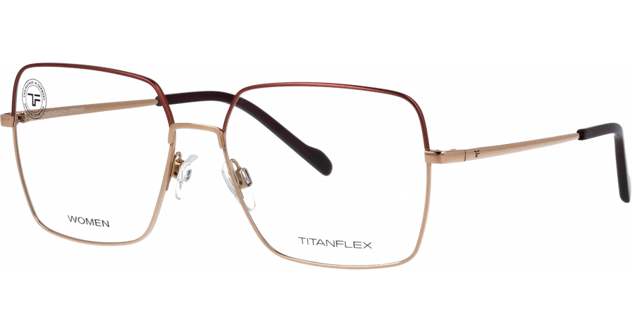Titanflex Brille 826034 56 25 Damen Gold Metall