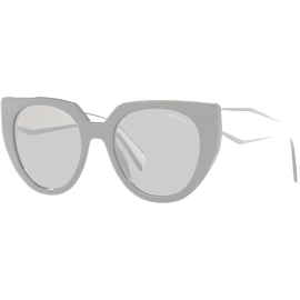 Prada PR 14WS 09Q5S0 Sonnenbrille Schwarz Weiß