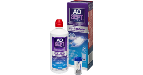  Aosept plus HydraGlyde Einzelflasche Ansicht 1