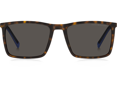 Tommy Hilfiger Sonnenbrille Herren Tommy Hilfiger TH 2077/S 55 havanna Ansicht 3