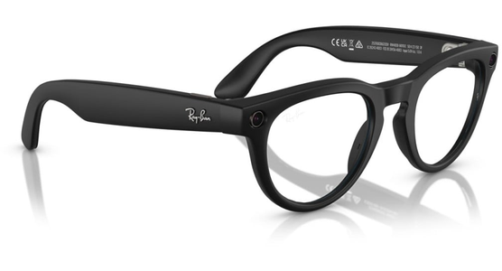 Ray-Ban Meta Headliner RW4009 601S1Z 50 Matt Schwarz selbsttönende Gläser Grau (Gen 1) - Ansicht 5