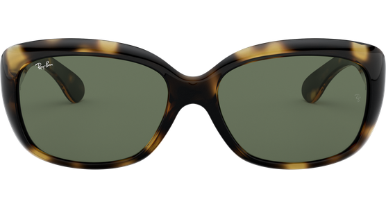 Sonnenbrille Ray-Ban RB4101 Jackie Ohh Glänzend Hellhavanna / Grün 710 58 - Ansicht 3