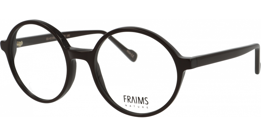 FRAIMS Brille Damen FRAIMS NATURE 03-41190-01 Holly, dunkelbraun glänzend Ansicht 1
