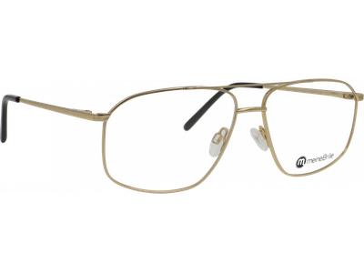 meineBrille 04-20190-02 Gold glänzend Schrägansicht rechts