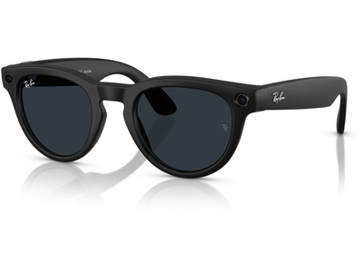  Ray-Ban Meta Headliner RW4009 601S1Z 50 Matt Schwarz selbsttönende Gläser Grau (Gen 1) Ansicht 2
