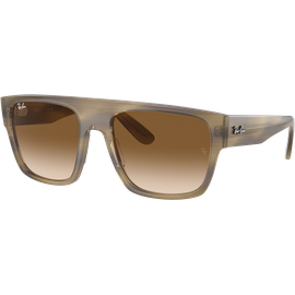 Ray-Ban Drifter RB0360S 140551 - Sonnenbrille Unisex - Fassung: Grün, Kunststoff, Eckig - Glasfarbe: Braun