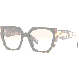 Prada PR 15WS 3890A7 Sonnenbrille Schwarz Tortoise Medium