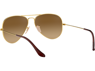 Ray-Ban Aviator Gradient RB3025 001/M2 Gold/Braun 58 - MEDIUM - Ansicht 5