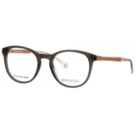 Brendel 903178 51 30 - Brille Rund Damen Vollrand Grau Kunststoff