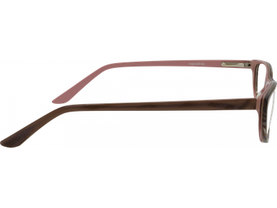 meineBrille Brille Damen meineBrille 04-40190-02, Khaki-Rosé Glitzer Ansicht 3