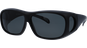 SunRay 06-71390-02 Überbrille, Schwarz matt