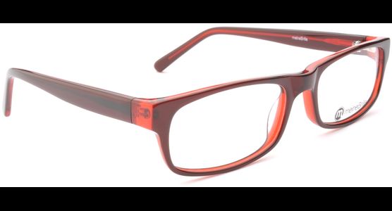 meineBrille 04-69220-01, Braun/Rot rechts - Ansicht 6