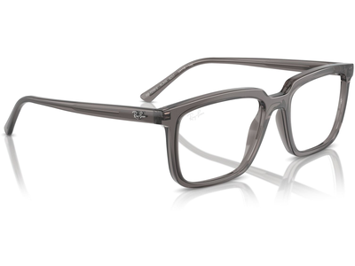 Ray-Ban Brille Unisex Ray-Ban Alain 0RX7239 8257, Dunkelgrau glänzend - MEDIUM Ansicht 4