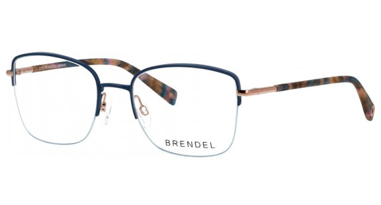 Brendel 902418 52 70 Brille Damen Halbrand Blau Metall - Ansicht 2