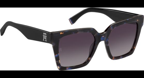 Tommy Hilfiger TH 2100/S 53 Blau Havanna - Ansicht 6