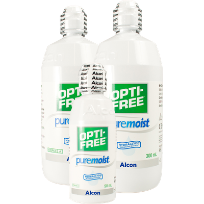All in One Lösung Opti-Free PureMoist Doppelpack plus Reise-Set Ansicht 2